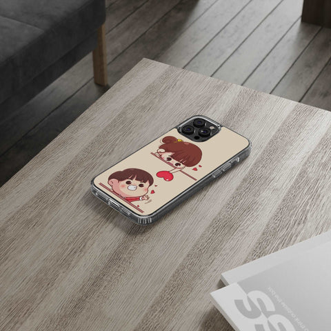 Couples - iPhone Clear Cases - phone cases