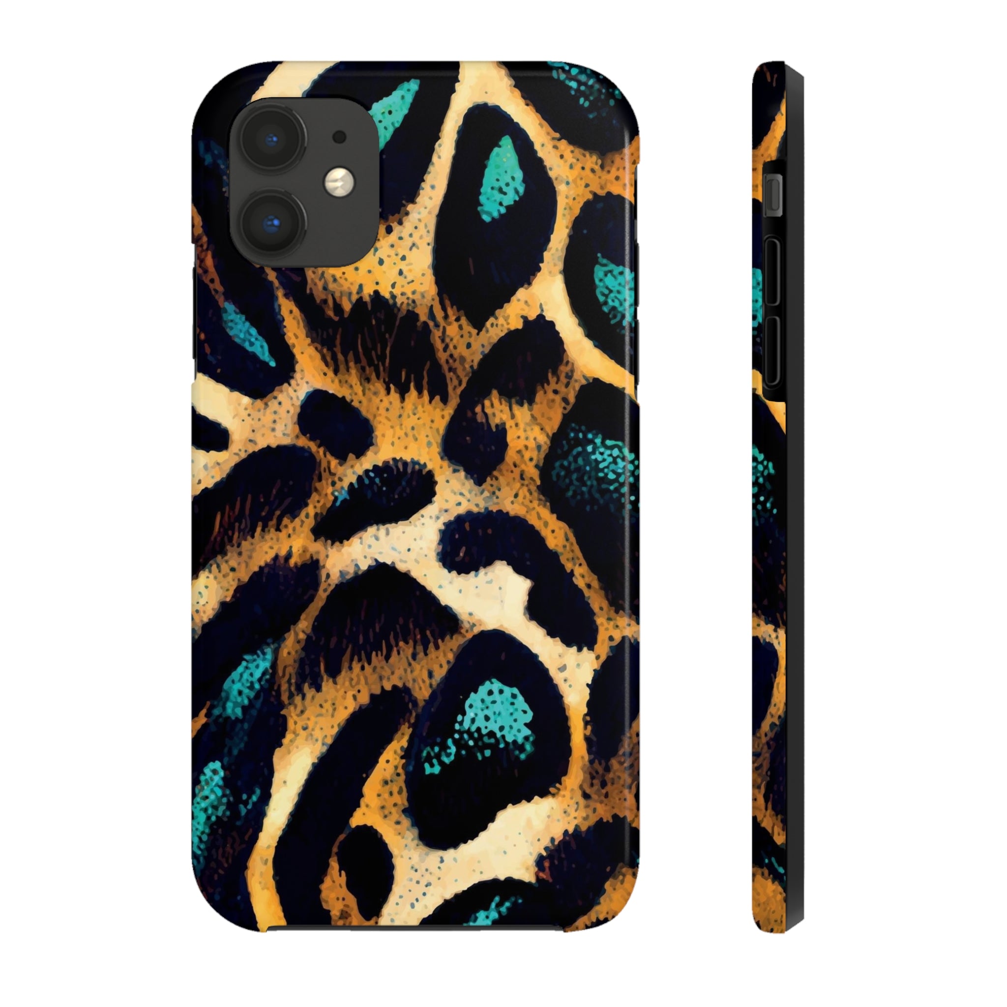 Dark Leopard - iPhone Tough Cases iPhone 11 - phone cases