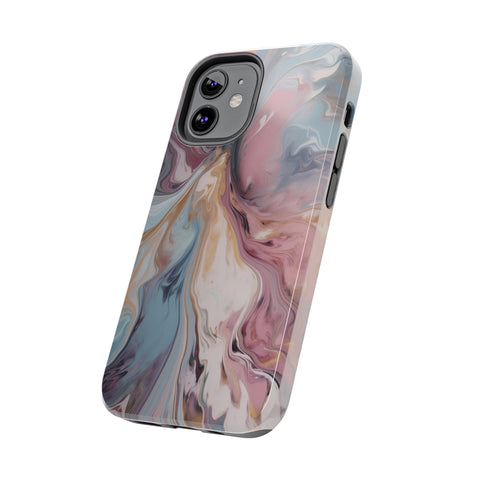 Liquid colored marble - iPhone Tough Cases - phone cases