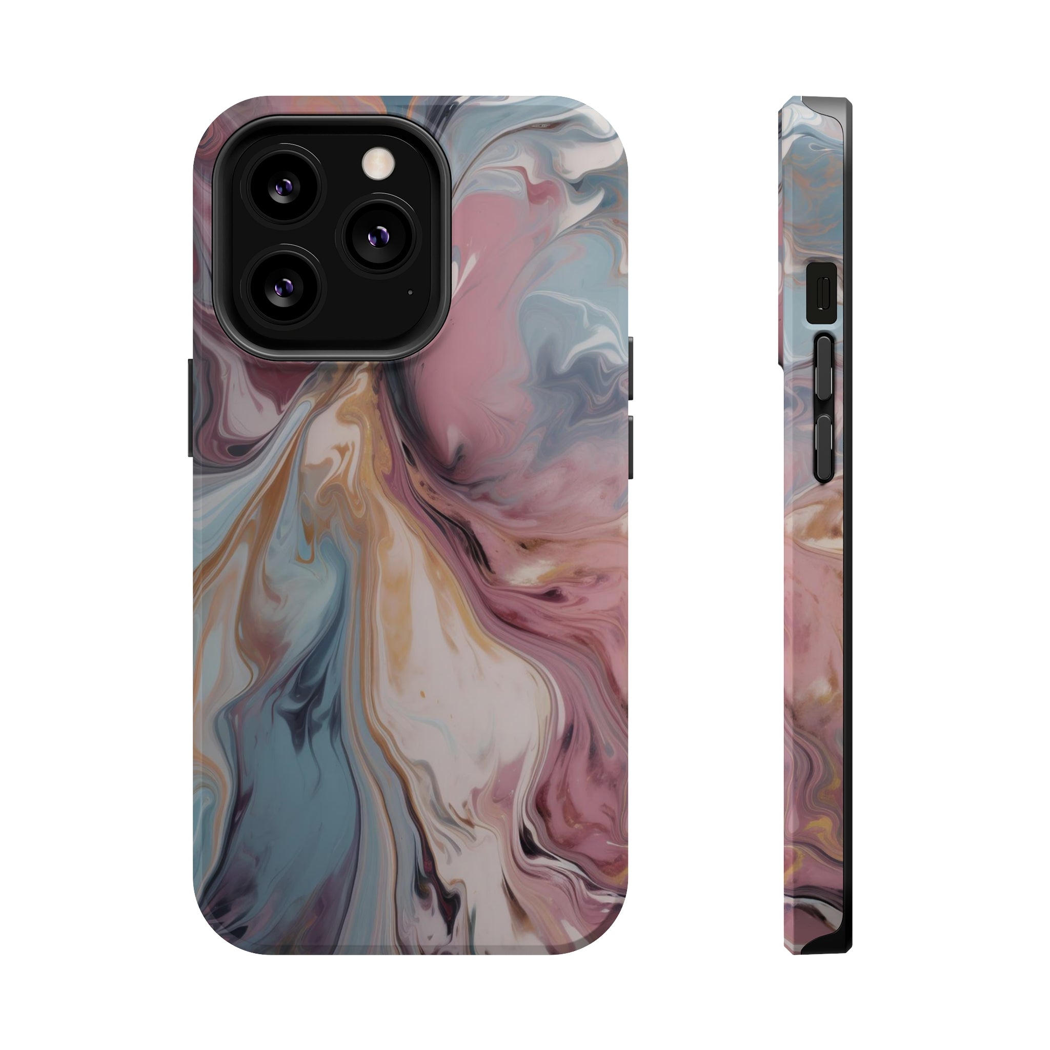 Liquid colored marble - MagSafe Cases iPhone 13 Pro Glossy - phone cases