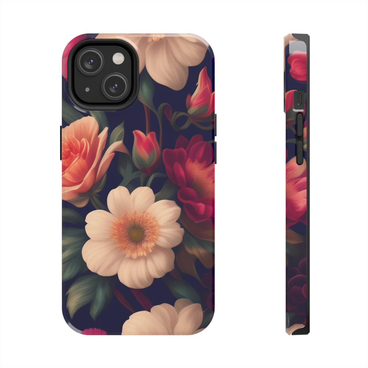 floral - iPhone Tough Cases iPhone 14 - phone cases