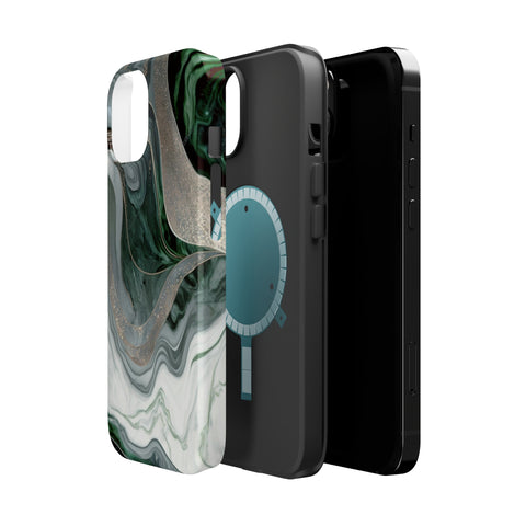 Green Marble - MagSafe Cases - phone cases