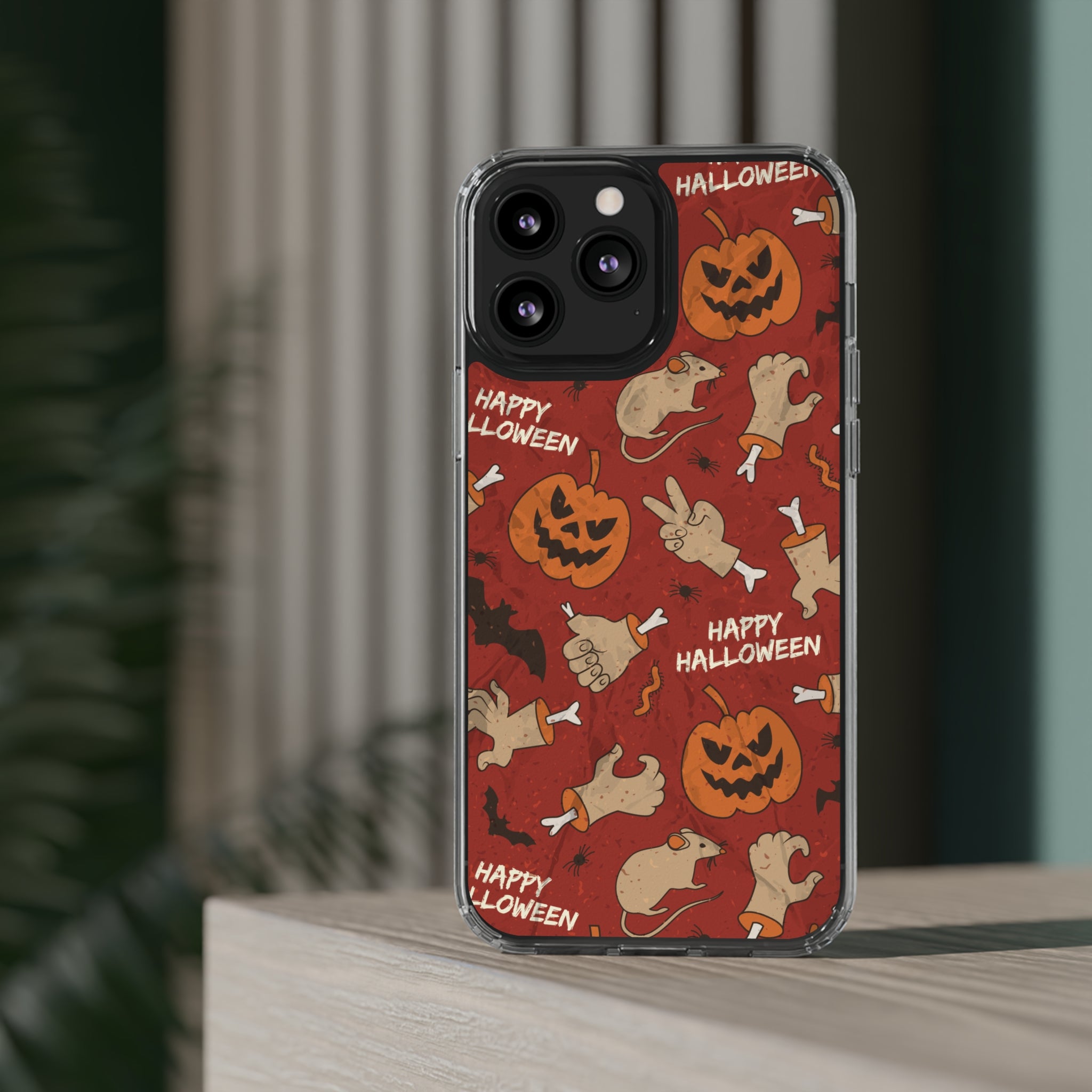 Halloween - iPhone Clear Cases - phone cases