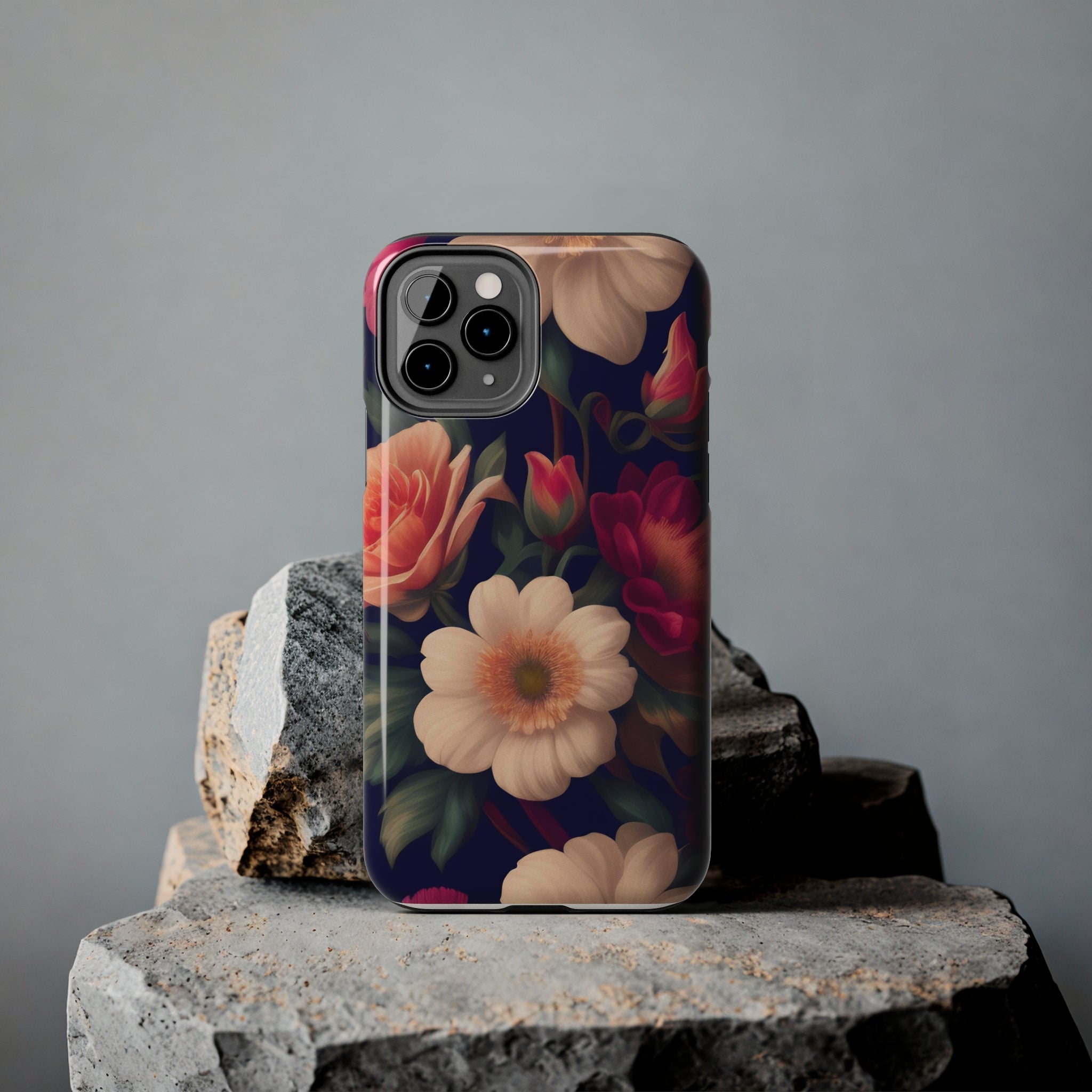 floral - iPhone Tough Cases - phone cases