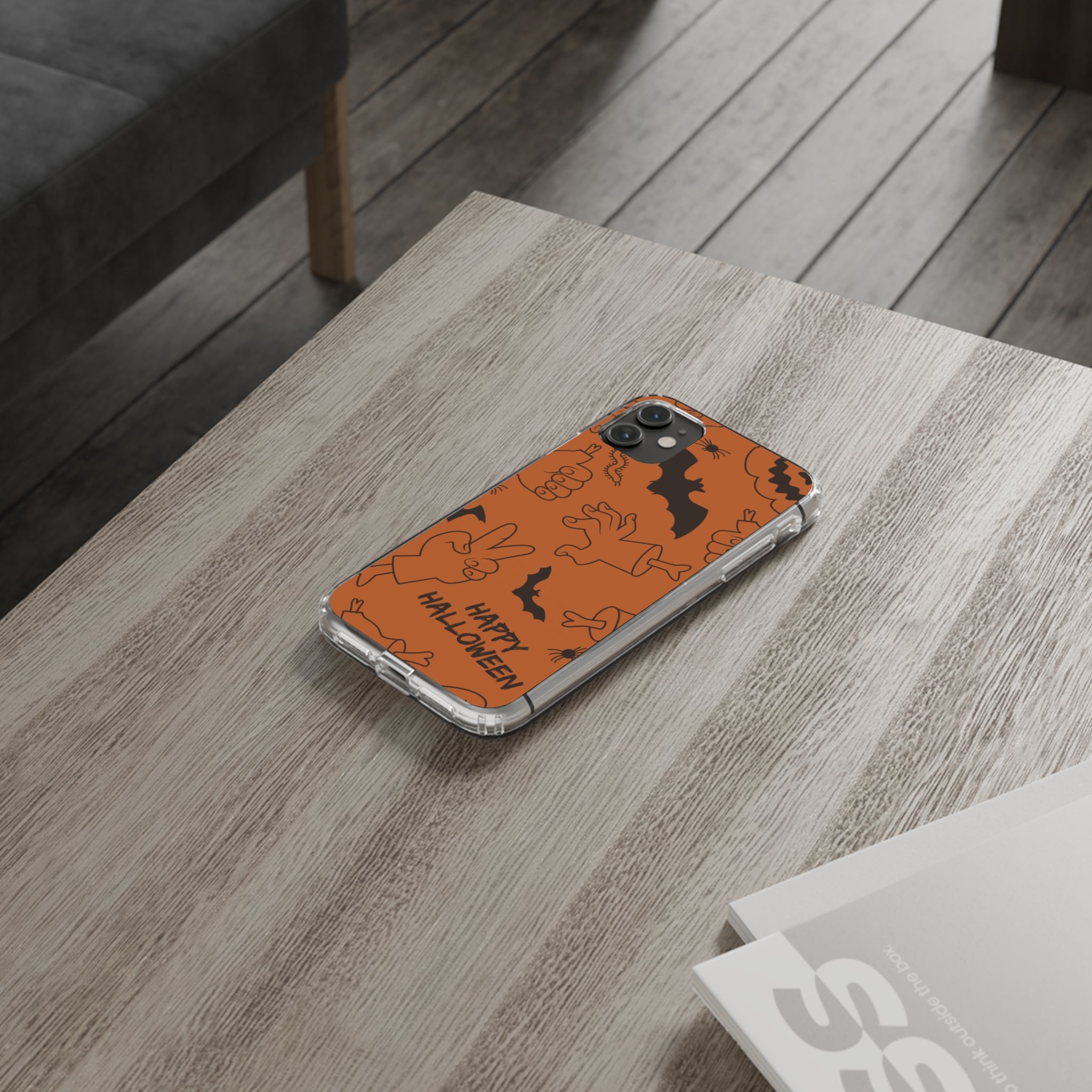 Halloween - iPhone Clear Cases - phone cases