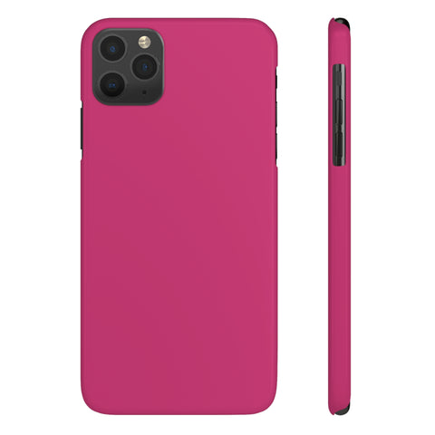 Deep Rose - iPhone Slim Cases iPhone 11 Pro Max - phone cases