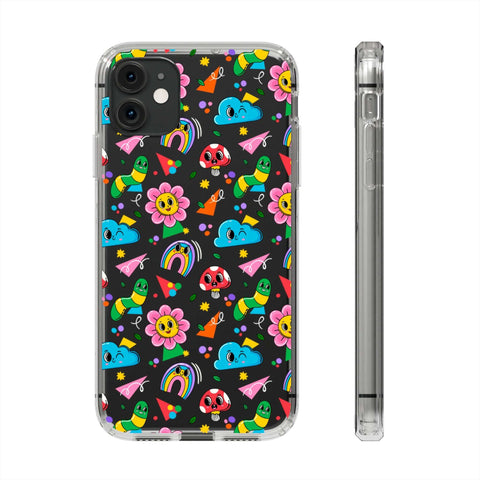 Colorful Characters - iPhone Clear Cases iPhone 11 Without gift packaging - phone cases