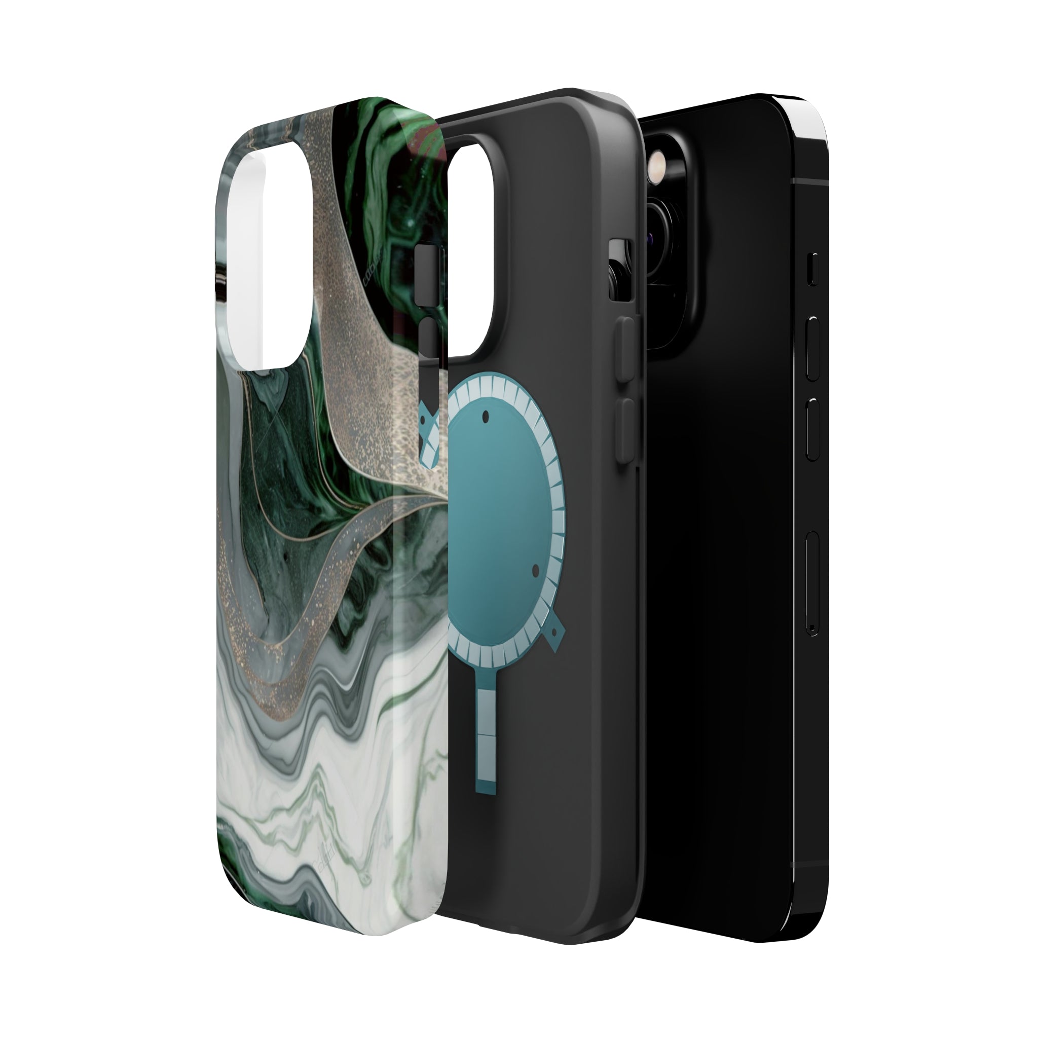 Green Marble - MagSafe Cases - phone cases