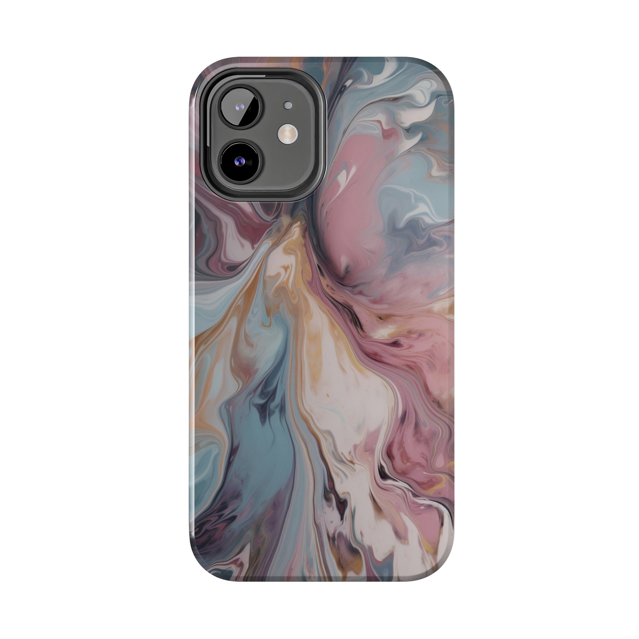 Liquid colored marble - iPhone Tough Cases - phone cases