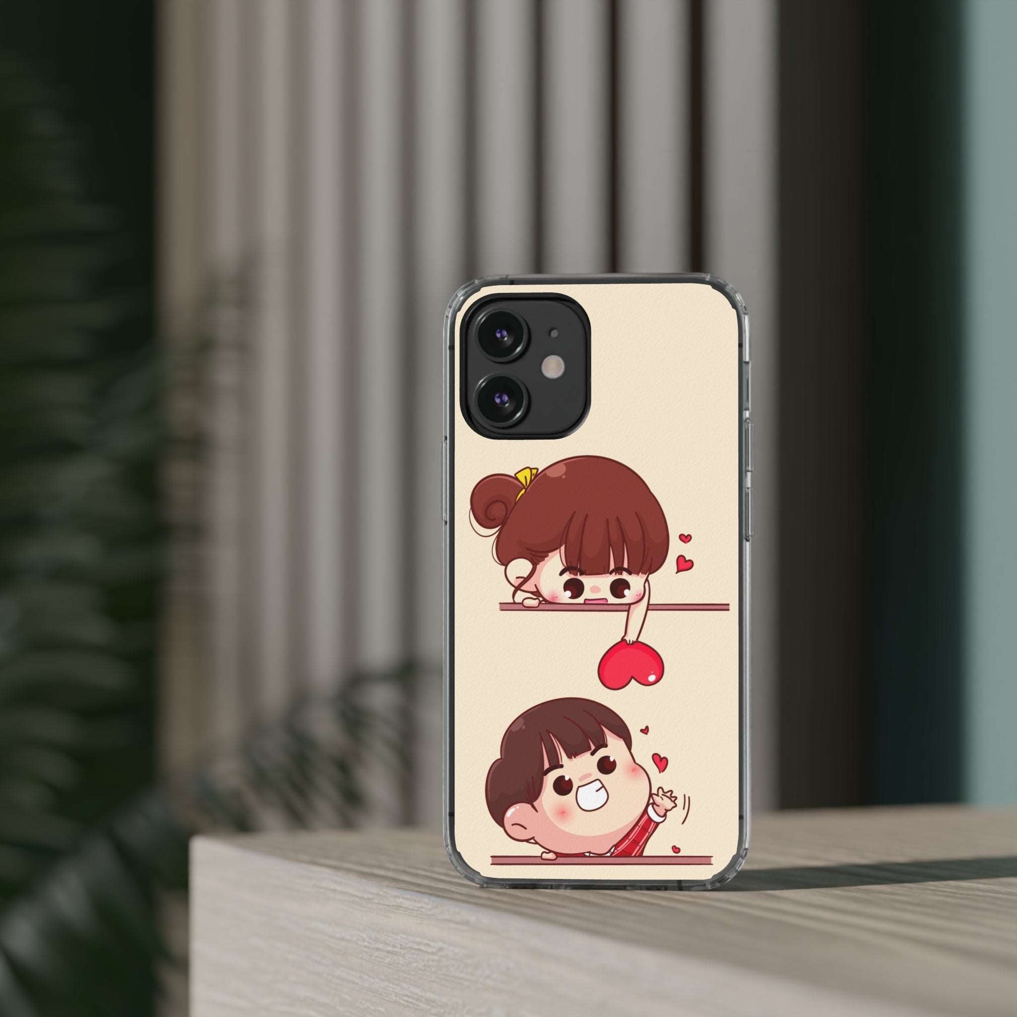 Couples - iPhone Clear Cases - phone cases