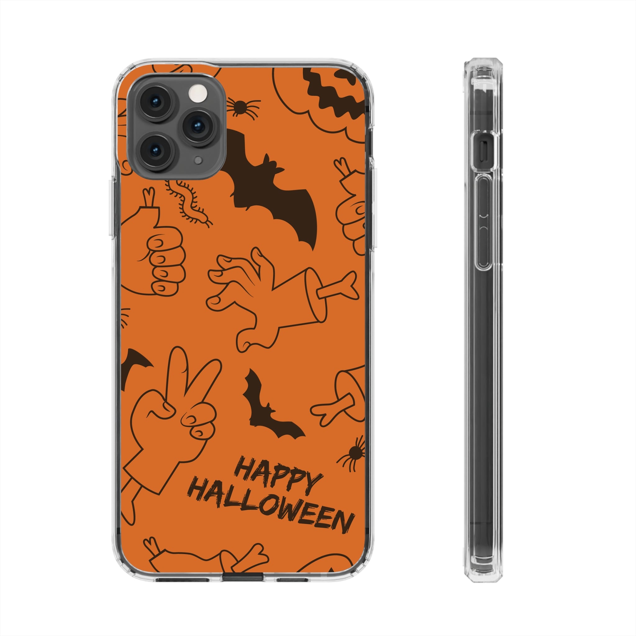 Halloween - iPhone Clear Cases - phone cases