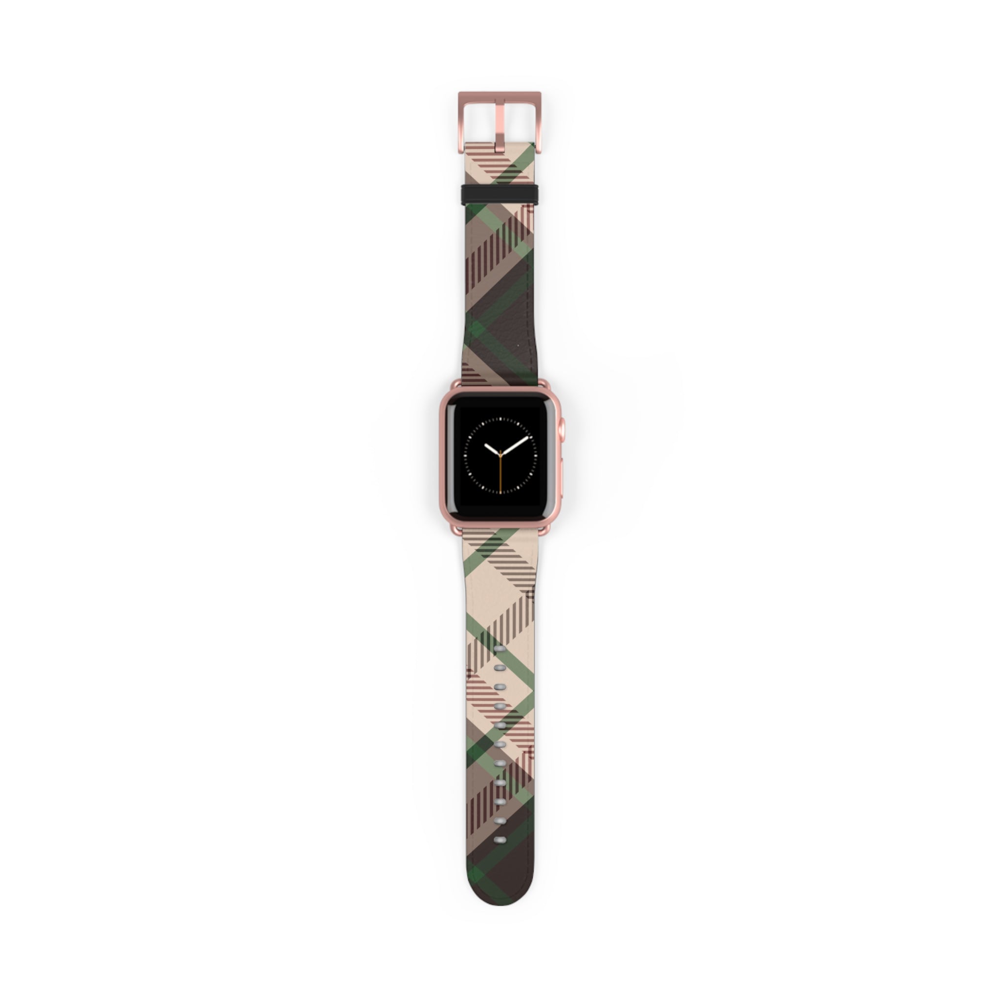 Apple Watch Band - 100% Faux Leather 38 - 41 mm Rose Gold Matte - phone cases