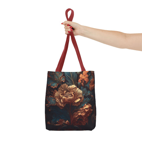 Tote Bag | Dark Floral Design