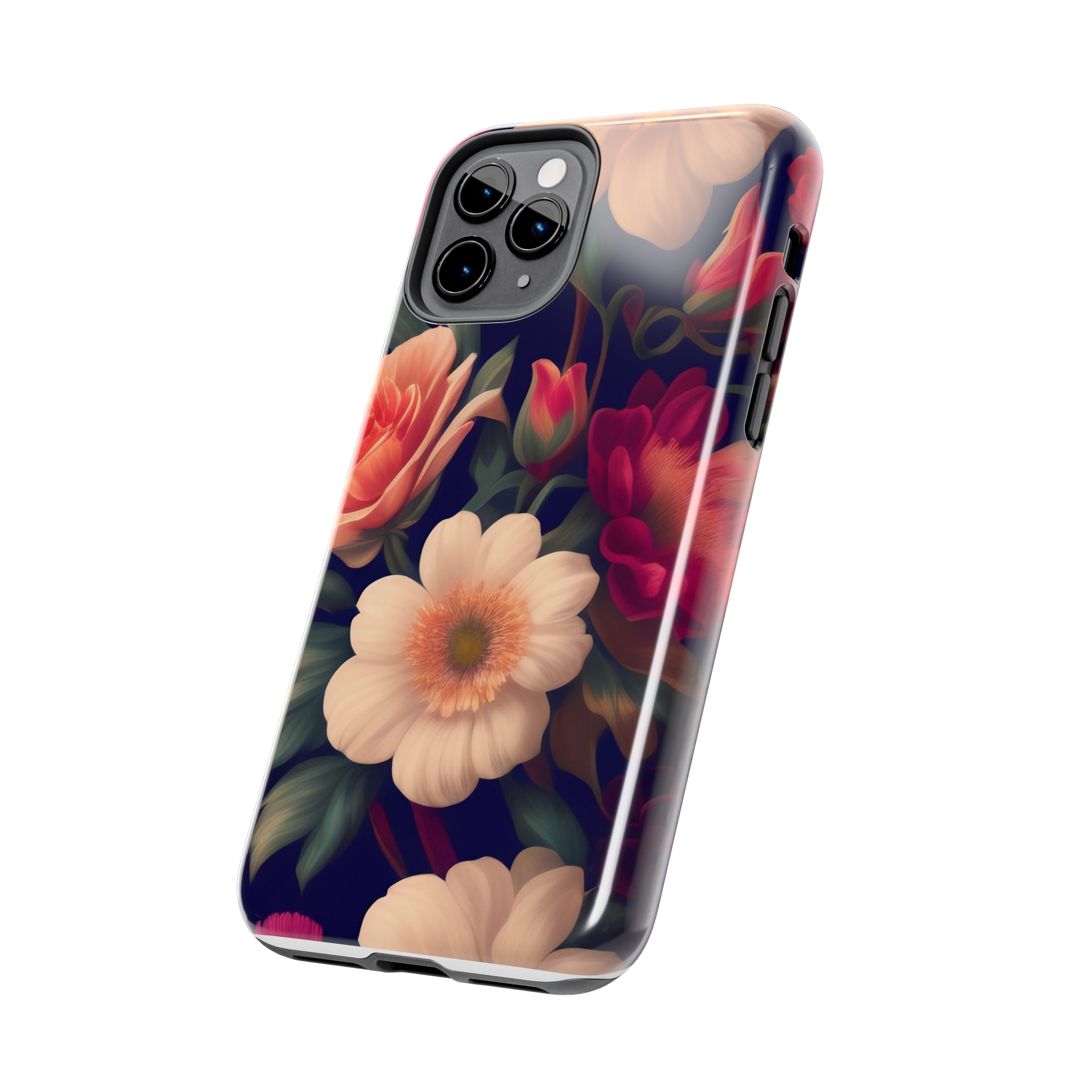 floral - iPhone Tough Cases - phone cases