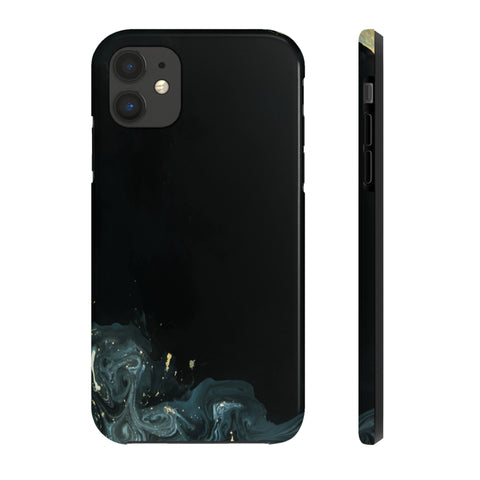 Golden liquid oil - iPhone Tough Cases iPhone 11 - phone cases