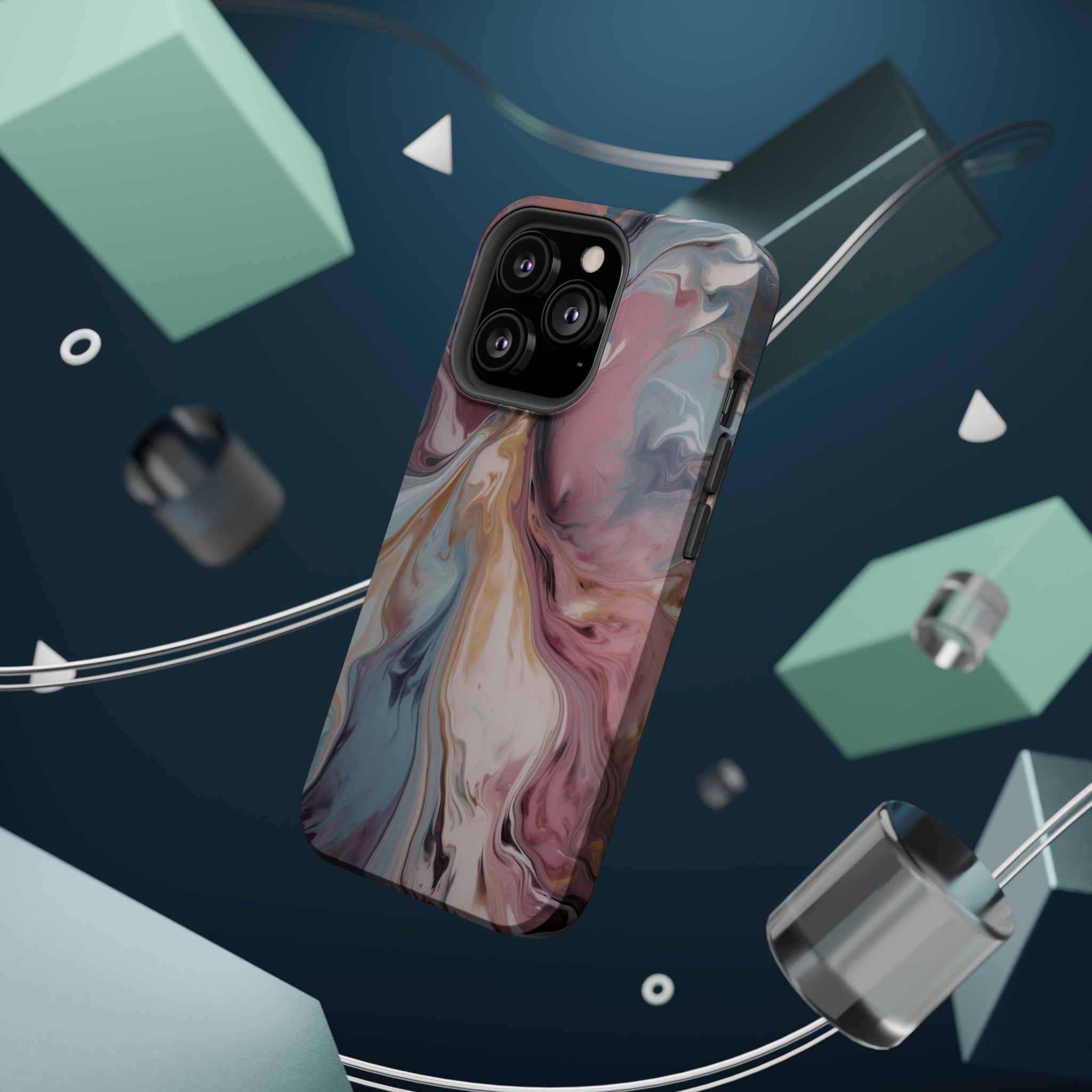 Liquid colored marble - MagSafe Cases - phone cases