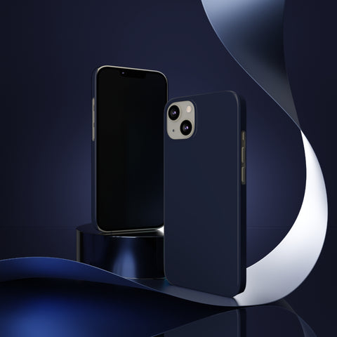 Dark Blue - iPhone Slim Cases - phone cases