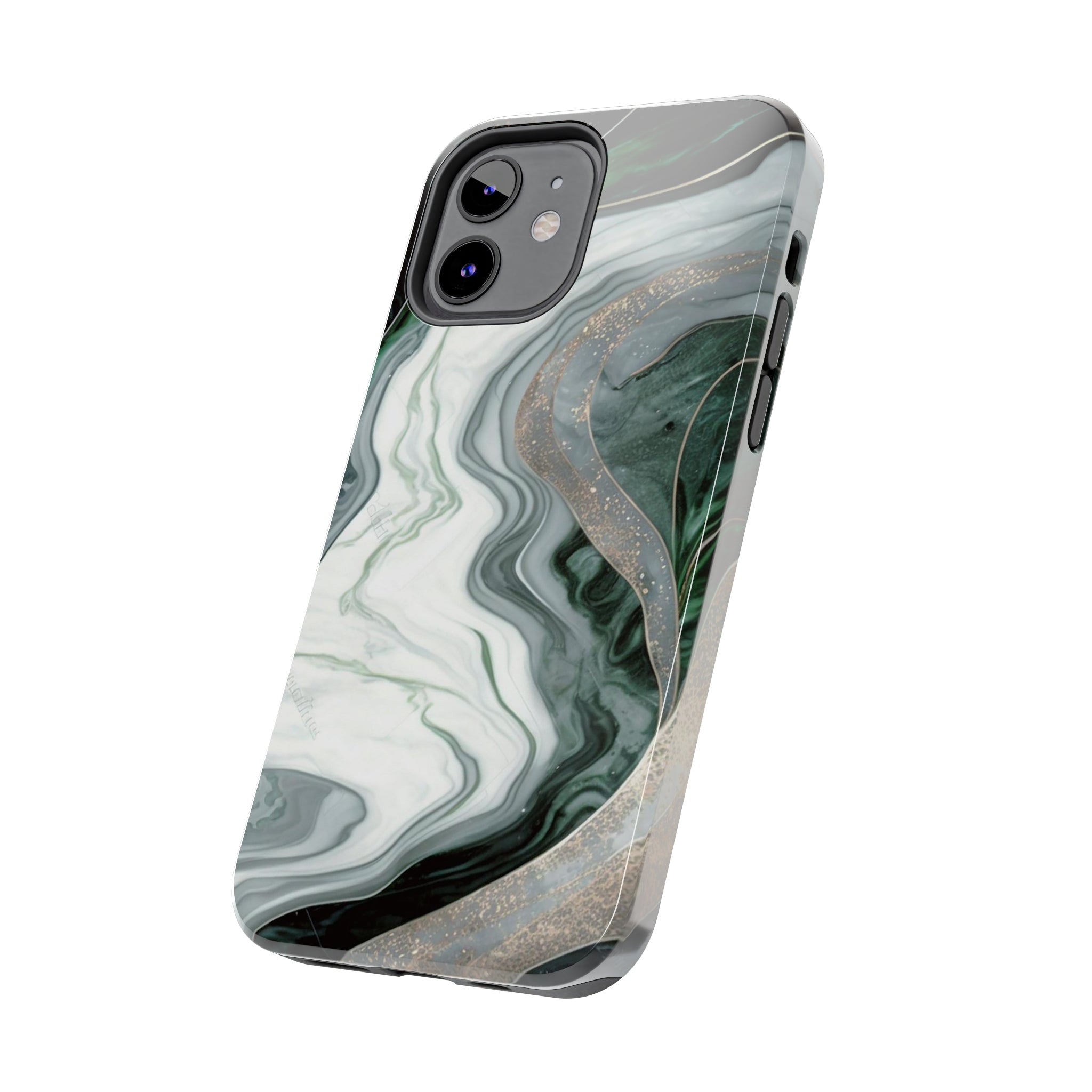 Green Marble - iPhone Tough Cases - phone cases