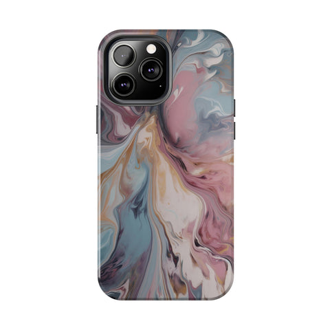 Liquid colored marble - iPhone Tough Cases - phone cases