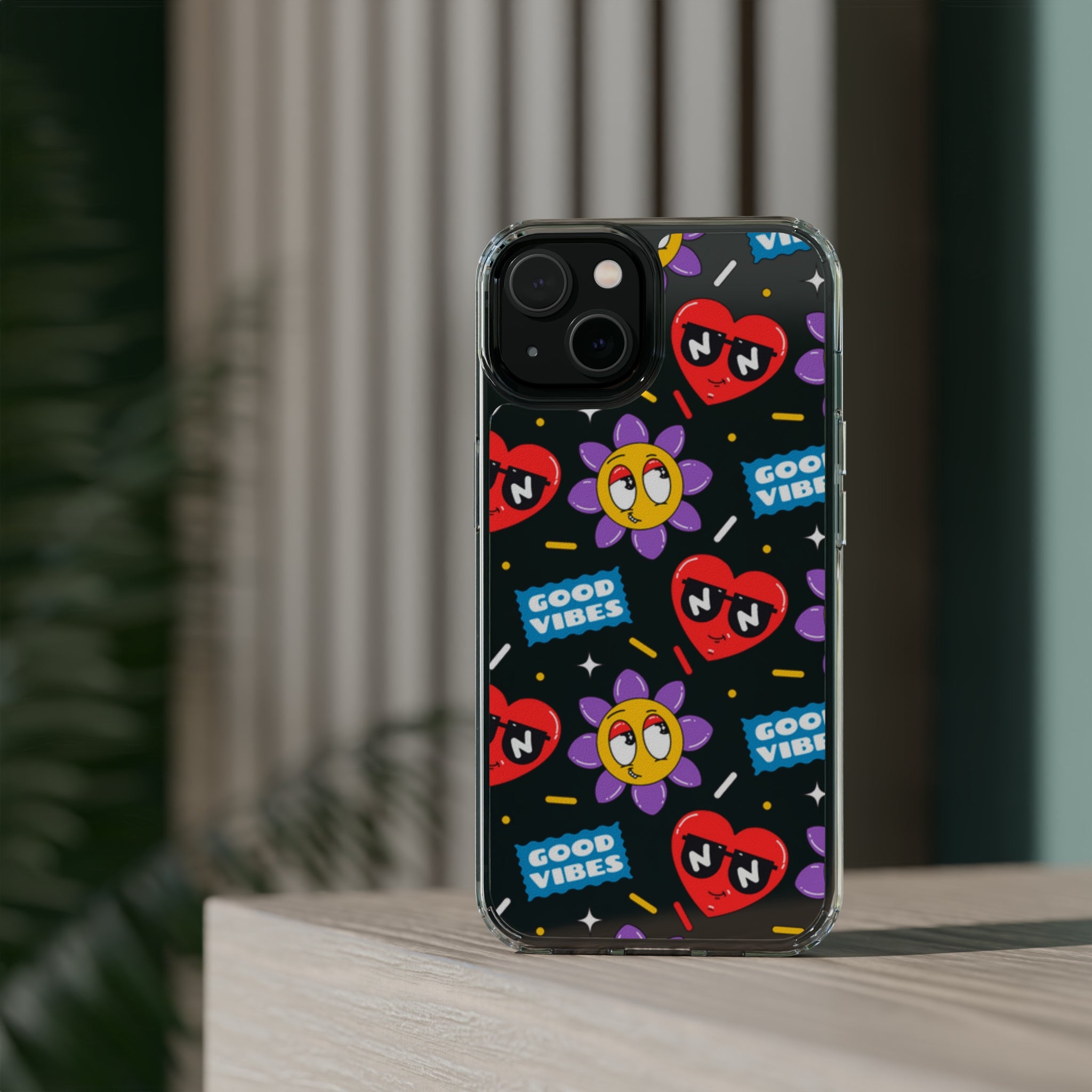 Good Vibes - iPhone Clear Cases - phone cases