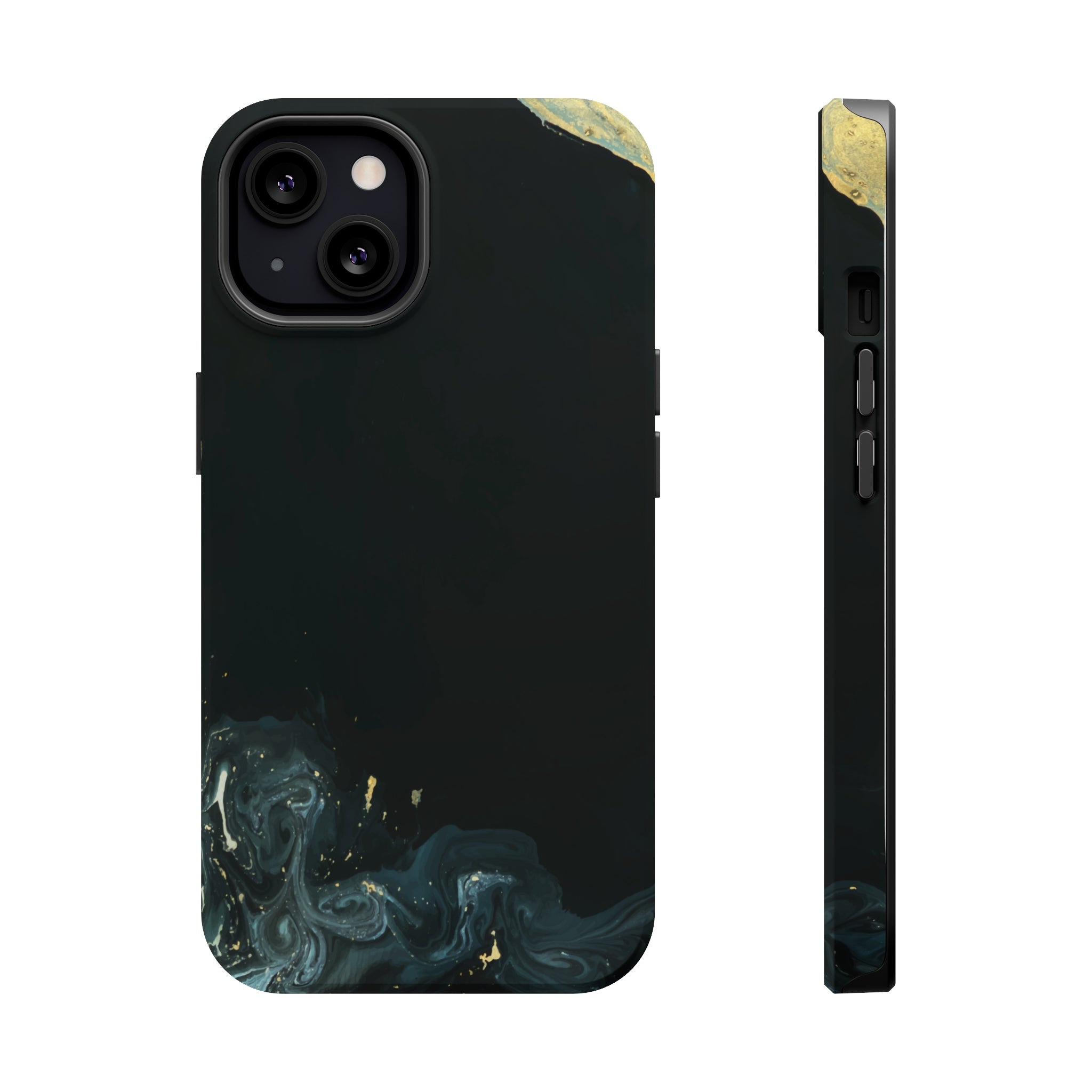 Golden liquid oil - MagSafe Cases iPhone 13 Matte - phone cases