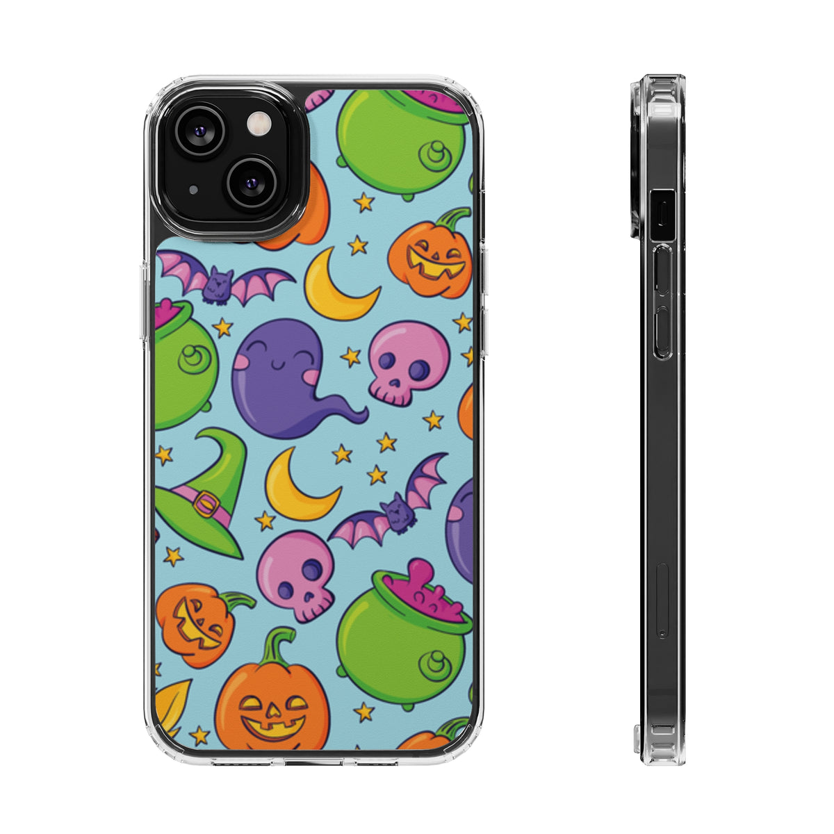 Halloween - iPhone Clear Cases iPhone 14 Plus Without gift packaging - phone cases