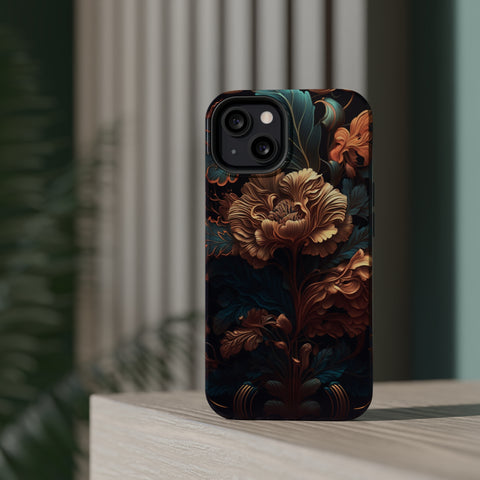 Dark floral - MagSafe Cases - phone cases