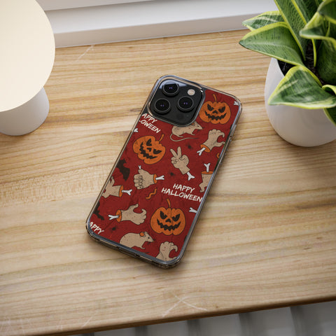 Halloween - iPhone Clear Cases - phone cases