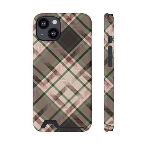 Checks - Card Holder Cases - phone cases