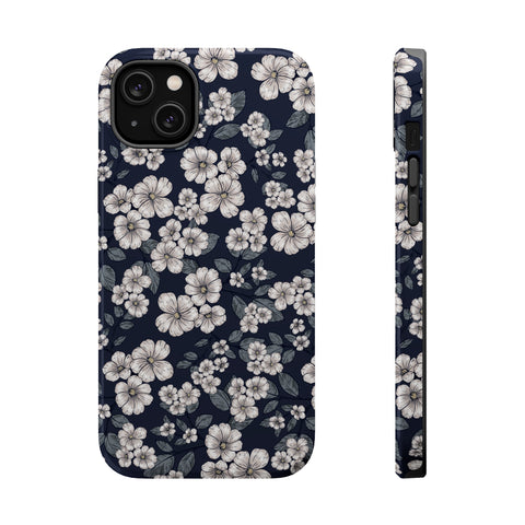 Floral - MagSafe Cases iPhone 14 Plus Glossy - phone cases