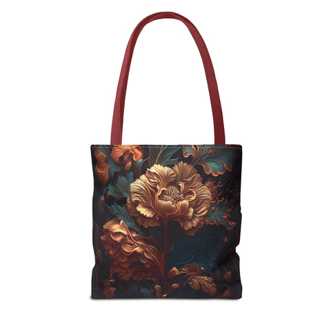 Tote Bag | Dark Floral Design