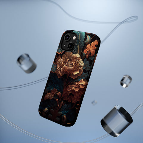 Dark floral - MagSafe Cases - phone cases