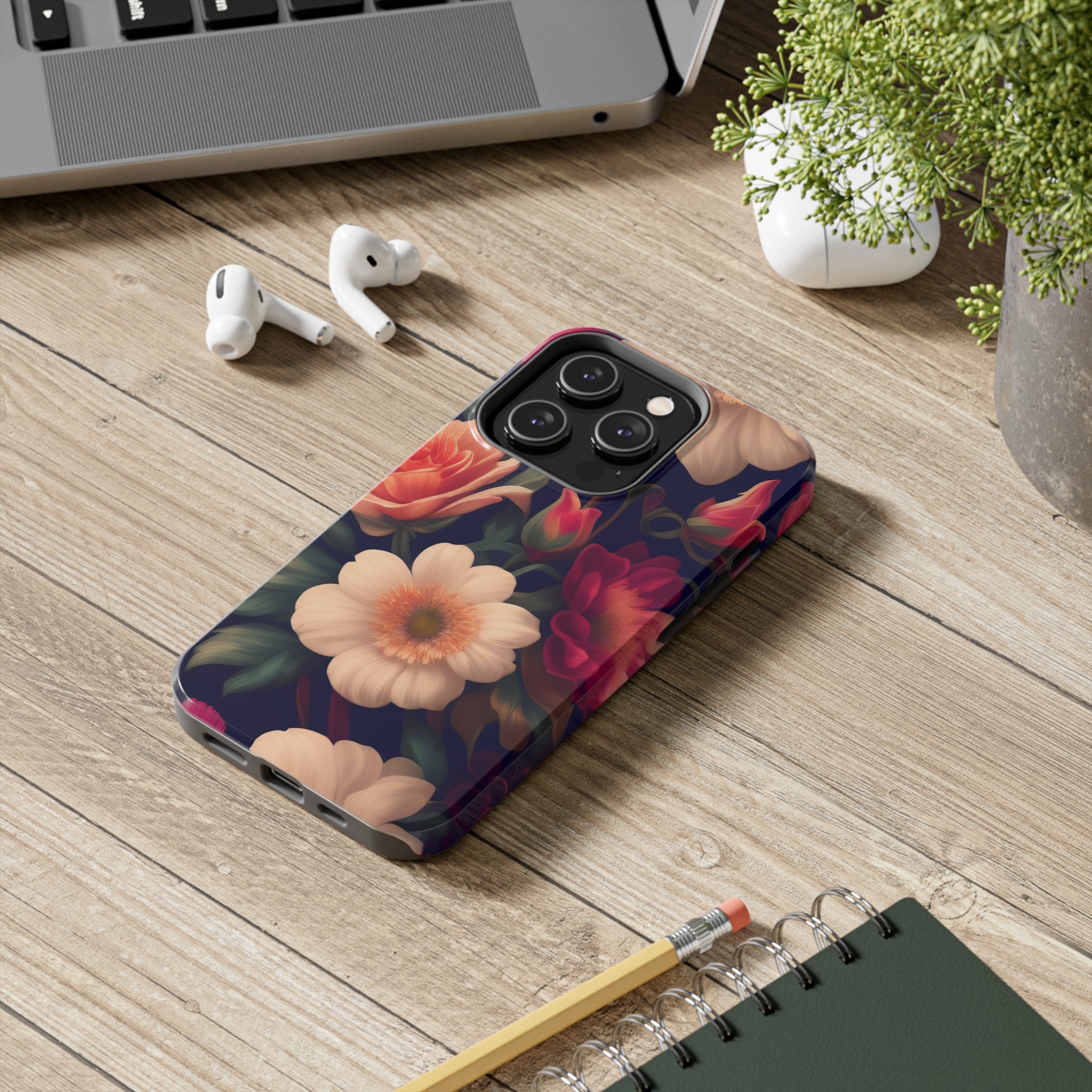 floral - iPhone Tough Cases - phone cases