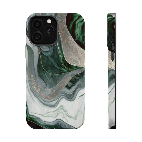 Green Marble - MagSafe Cases iPhone 13 Pro Max Matte - phone cases