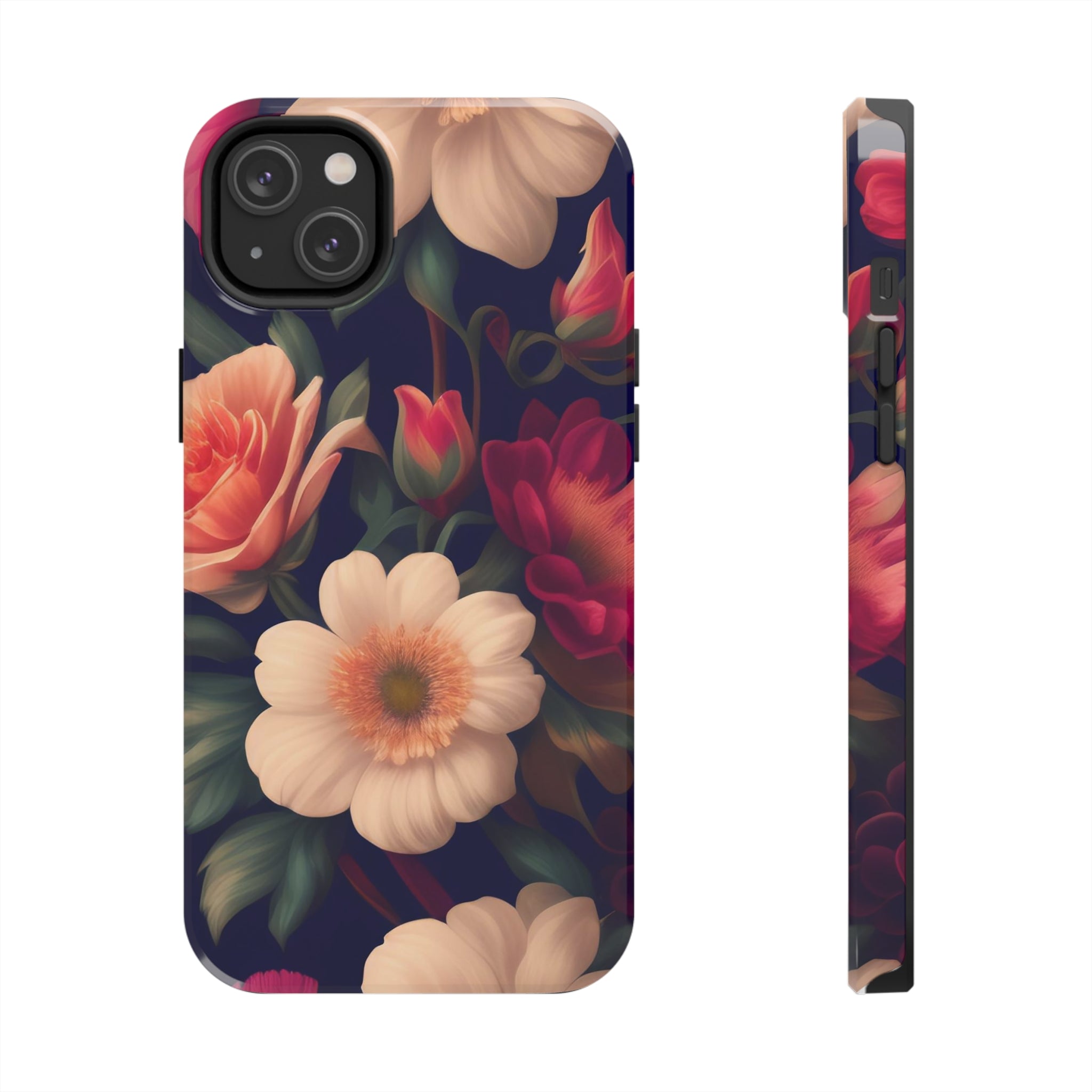 floral - iPhone Tough Cases iPhone 14 Plus - phone cases