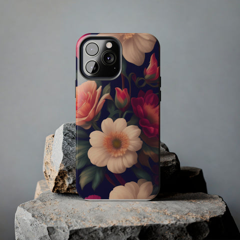 floral - iPhone Tough Cases - phone cases