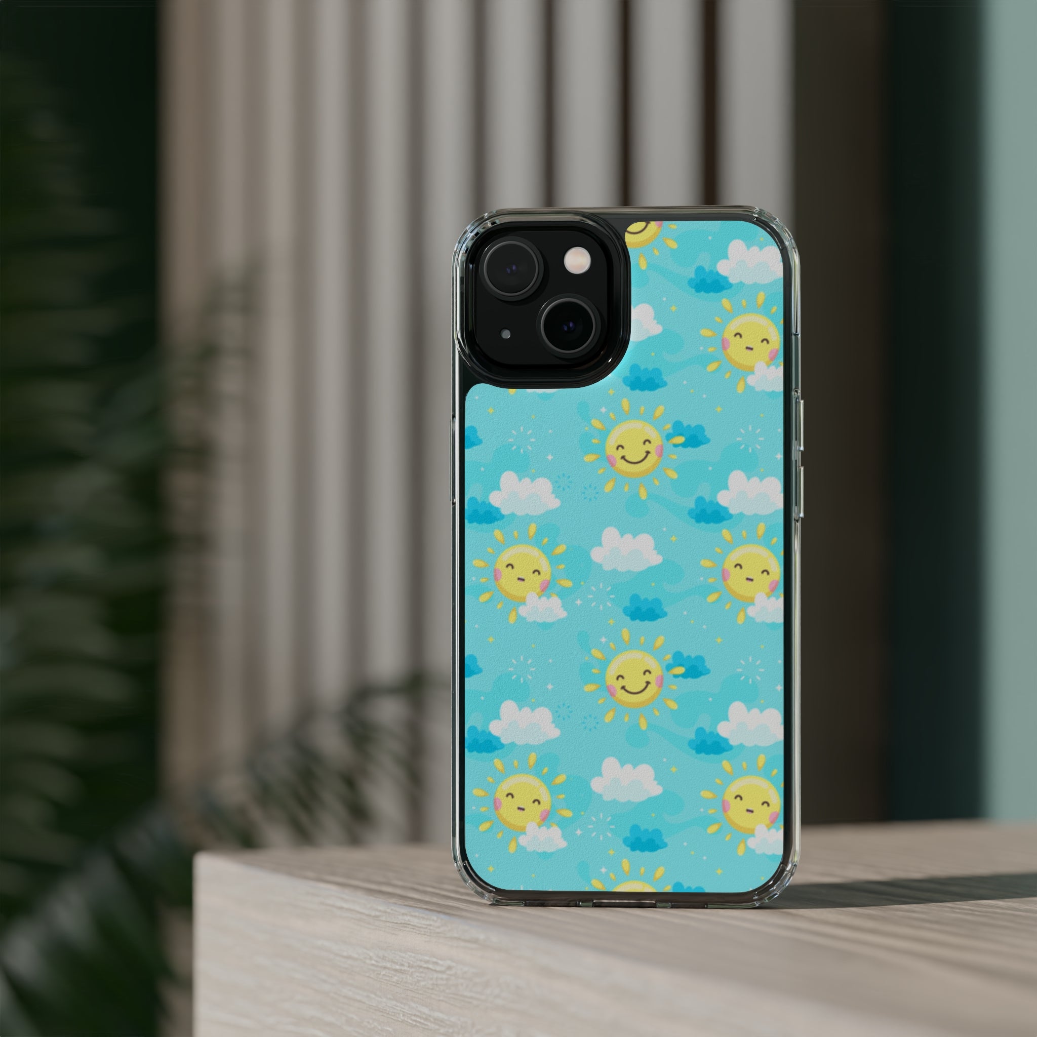 Sun Smile - iPhone Clear Cases - phone cases