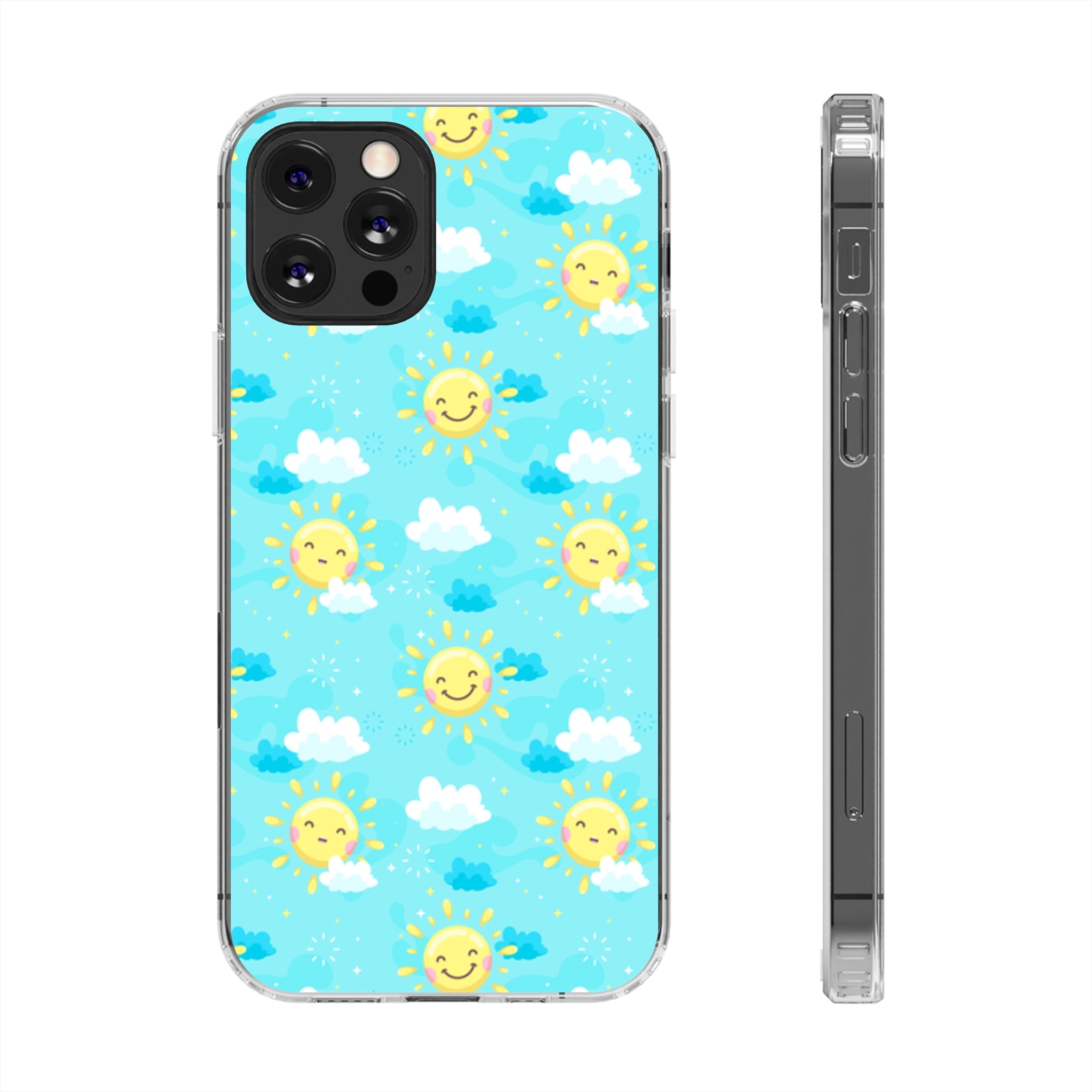 Sun Smile - iPhone Clear Cases iPhone 12 Pro Without gift packaging - phone cases