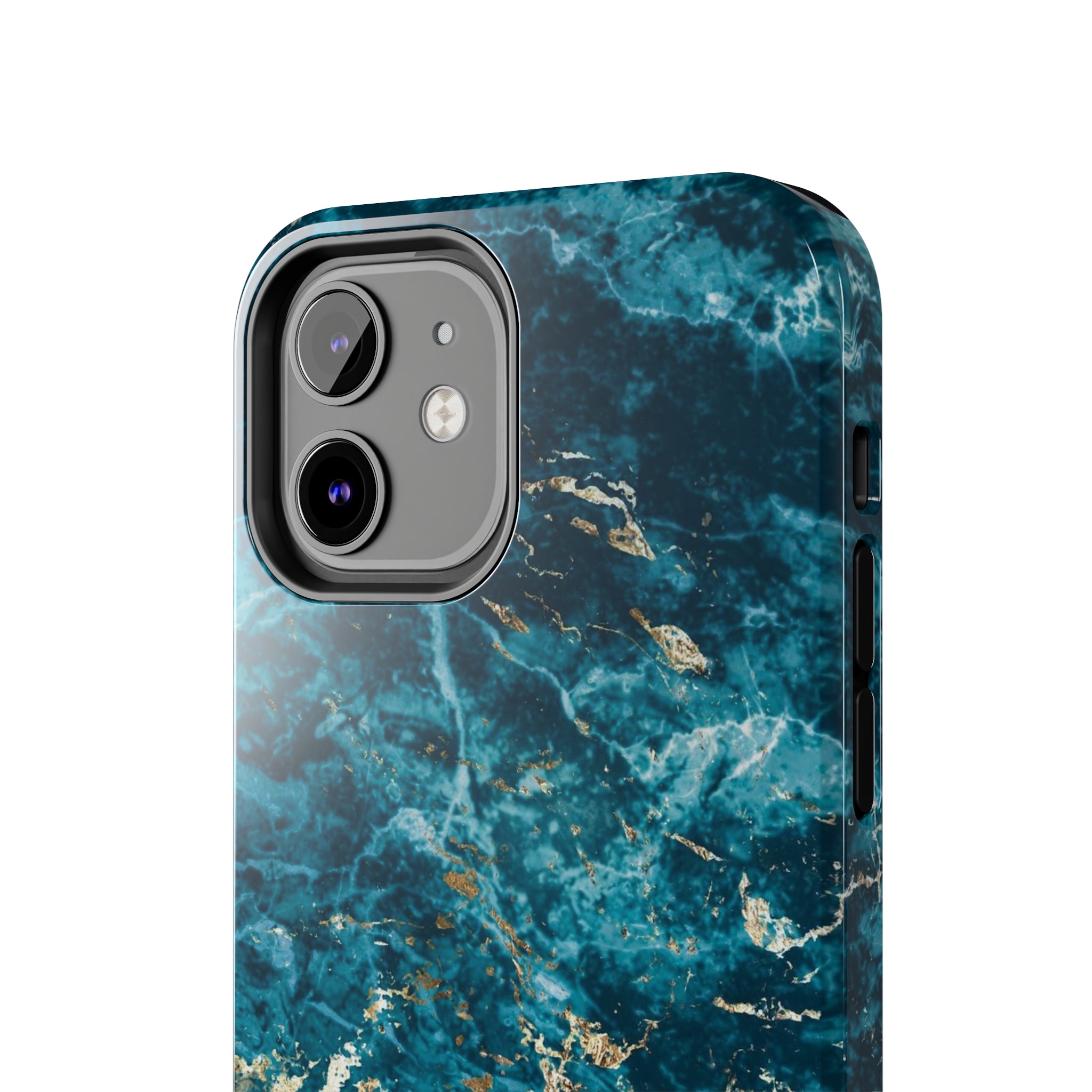 Liquid Blue marble - iPhone Tough Cases - phone cases