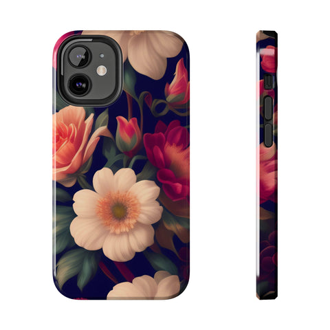 floral - iPhone Tough Cases iPhone 12 Mini - phone cases