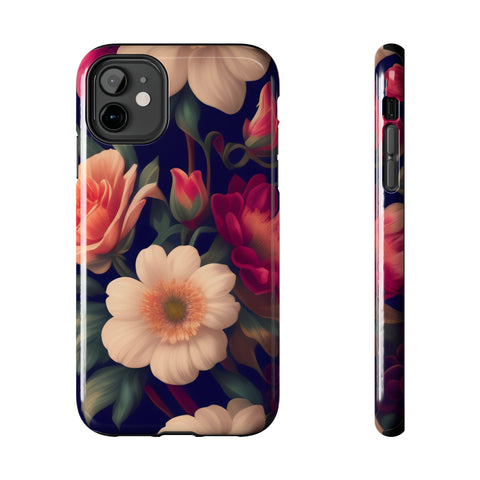 floral - iPhone Tough Cases iPhone 11 - phone cases