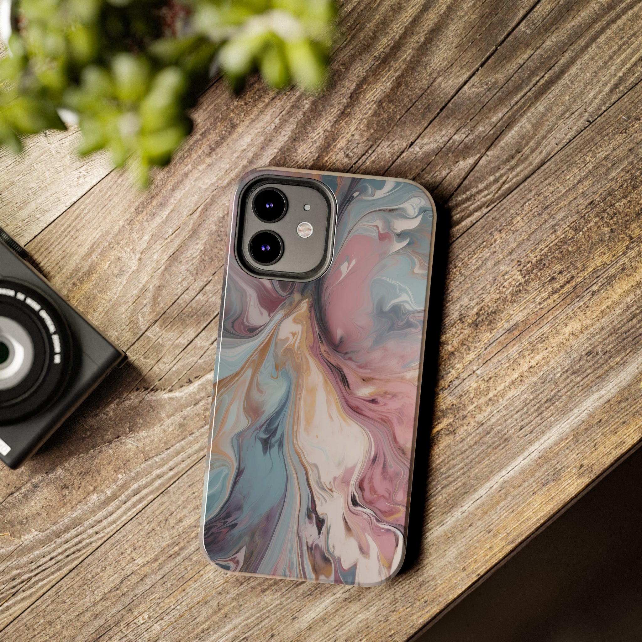 Liquid colored marble - iPhone Tough Cases - phone cases