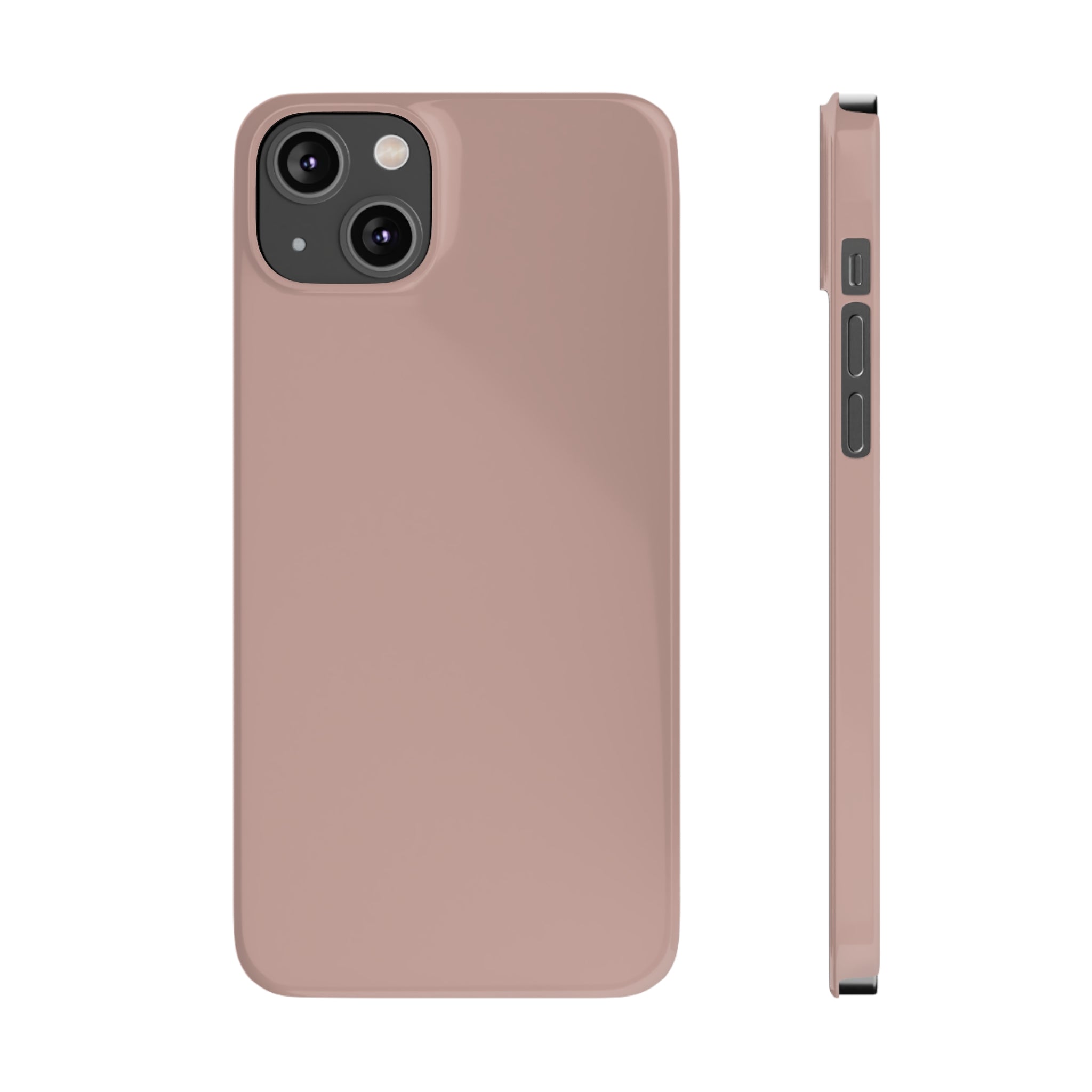 Blush Pink - iPhone Slim Cases iPhone 14 Plus - phone cases