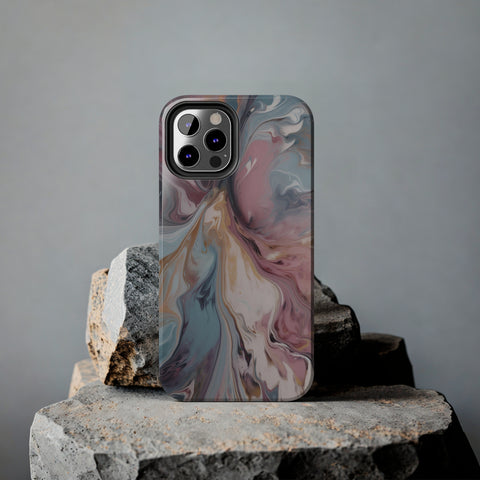 Liquid colored marble - iPhone Tough Cases - phone cases