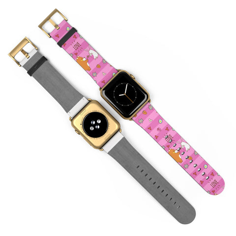 Apple Watch Band - 100% Faux Leather - phone cases