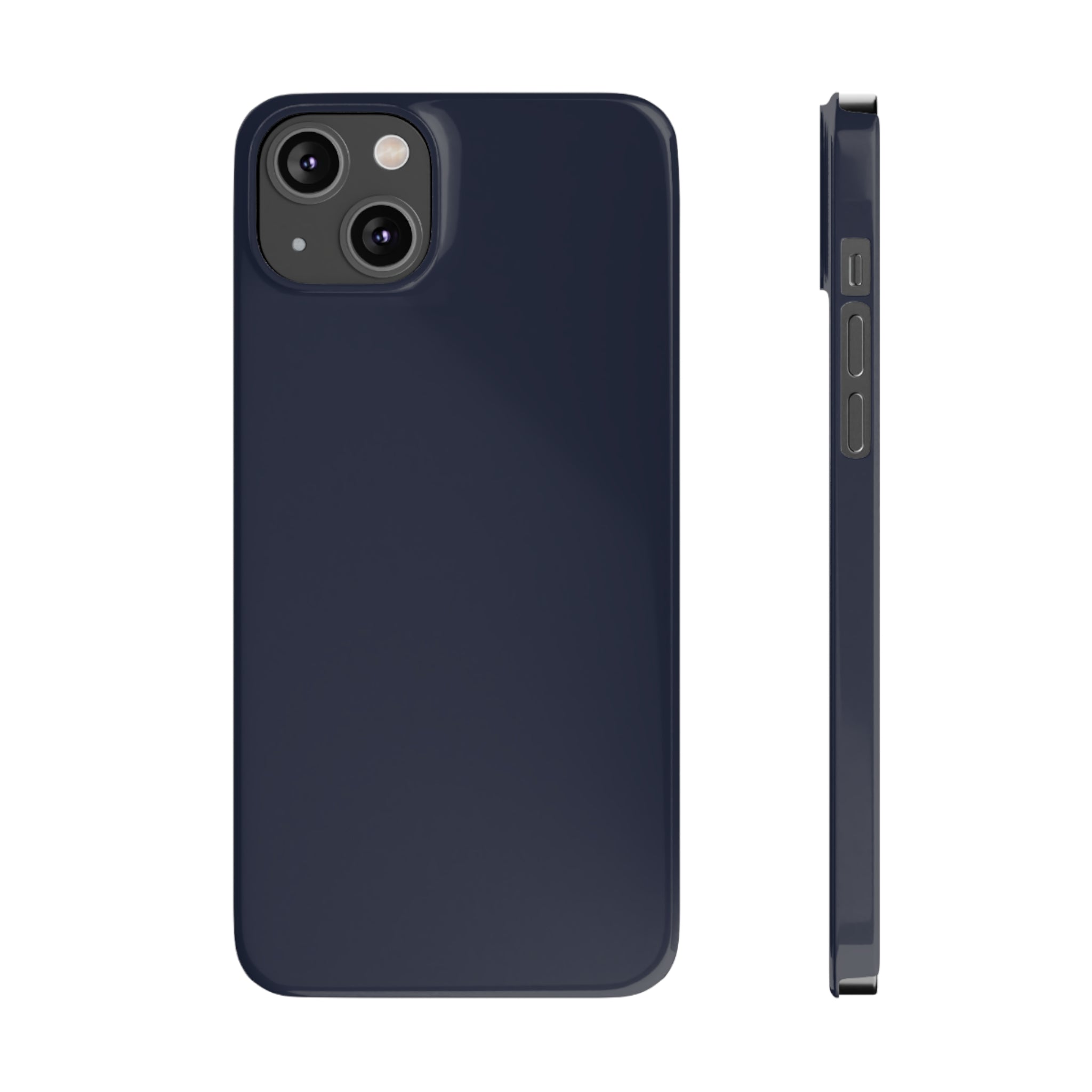 Dark Blue - iPhone Slim Cases iPhone 14 Plus - phone cases