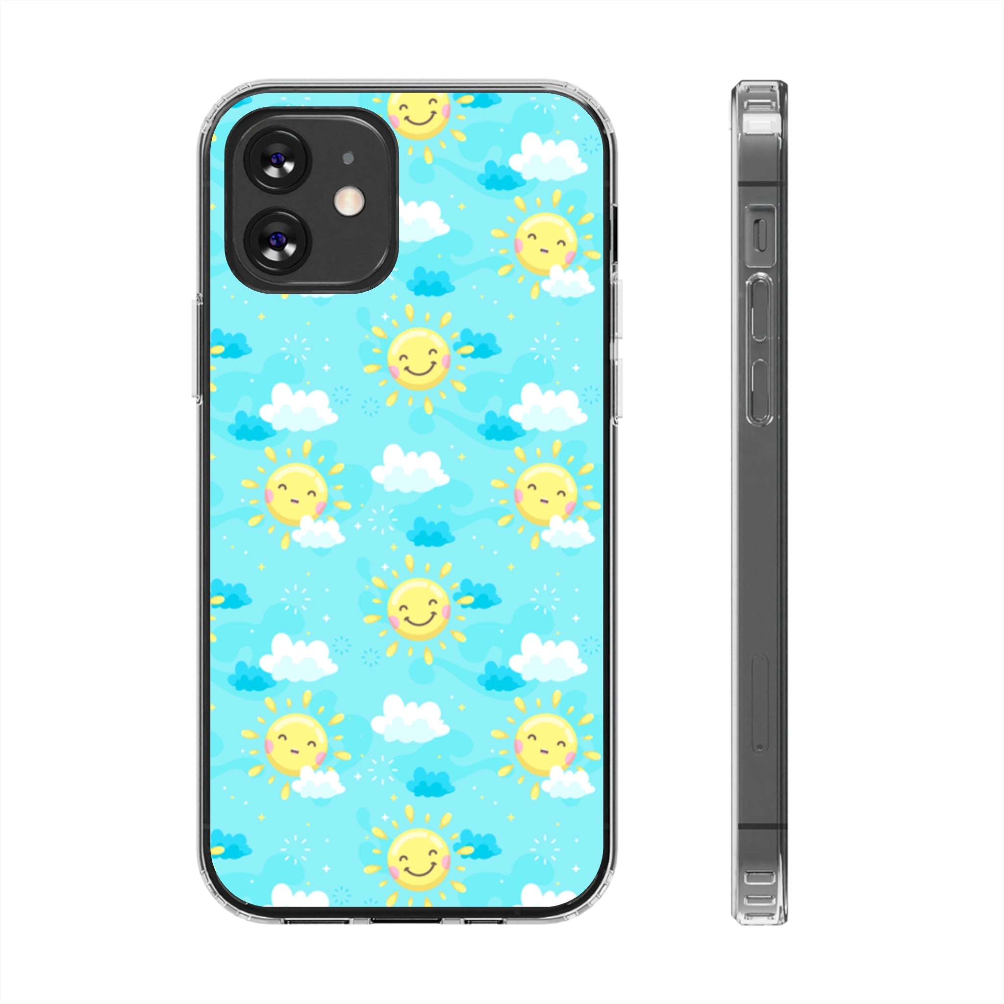 Sun Smile - iPhone Clear Cases iPhone 12 Without gift packaging - phone cases