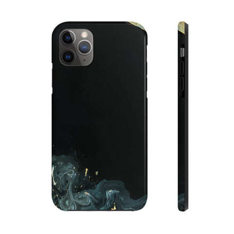 Golden liquid oil - iPhone Tough Cases iPhone 11 Pro Max - phone cases