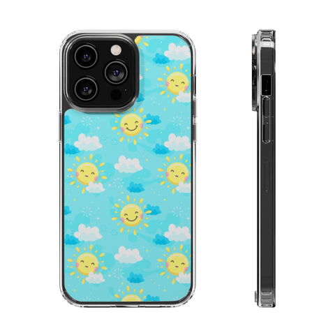 Sun Smile - iPhone Clear Cases iPhone 14 Pro Max Without gift packaging - phone cases