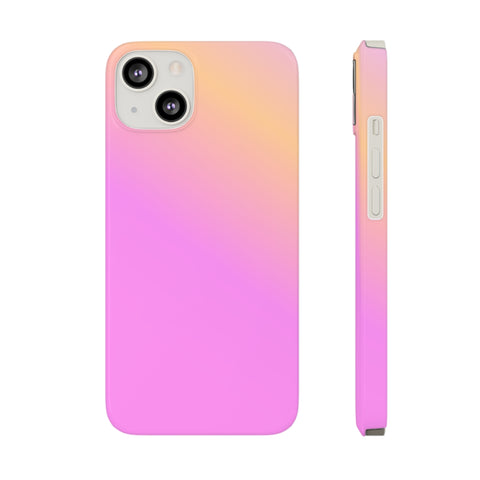 Gradient Pink - iPhone Slim Cases iPhone 13 - phone cases